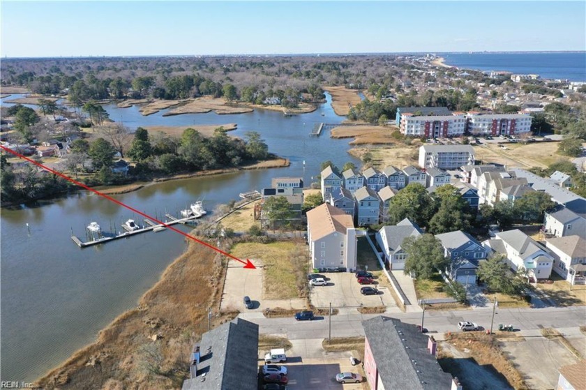 Waterfront 150' x 150' lot on Pretty Lake! Zoned R-12. Great for - Beach Lot for sale in Norfolk, Virginia on Beachhouse.com