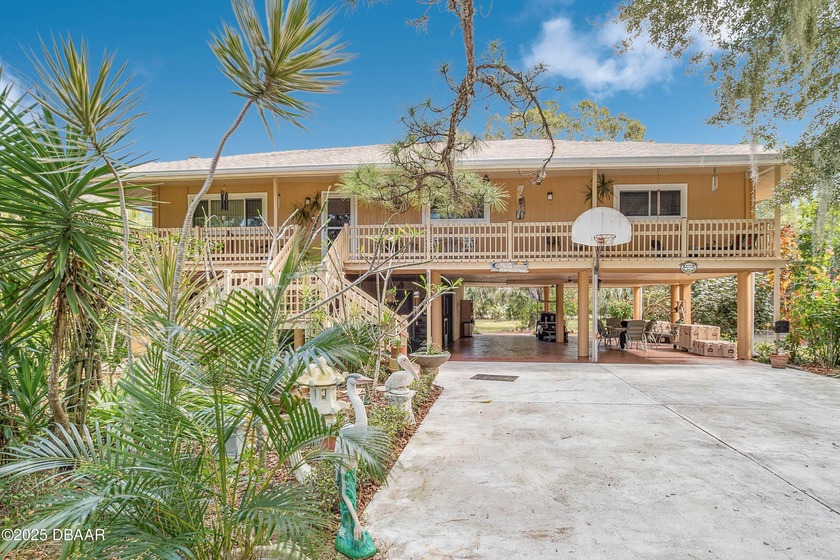 Experience the beauty of Old Florida on 2.4 acres surrounded by - Beach Home for sale in Grant Valkaria, Florida on Beachhouse.com