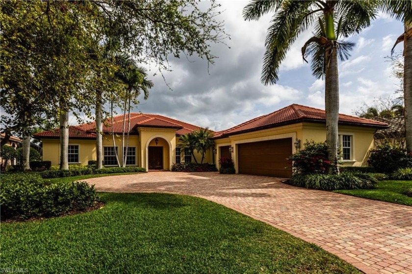 Enjoy Fabulous lake  golf views of the par 3, 5th hole from your - Beach Home for sale in Estero, Florida on Beachhouse.com