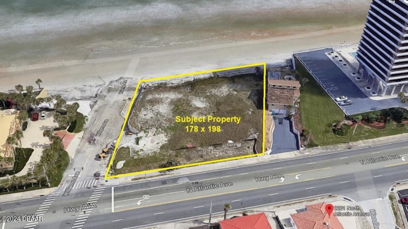 2 Oceanfront Parcels in Daytona BeachT-1 Zoning in the City of - Beach Commercial for sale in Daytona Beach, Florida on Beachhouse.com