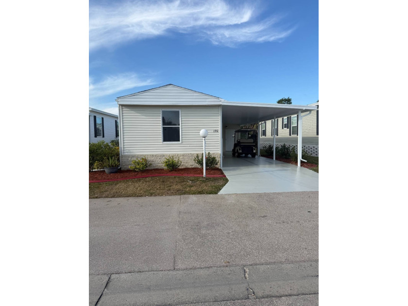 This cute single-wide home has so much charm. New drywalled - Beach Home for sale in Punta Gorda, Florida on Beachhouse.com