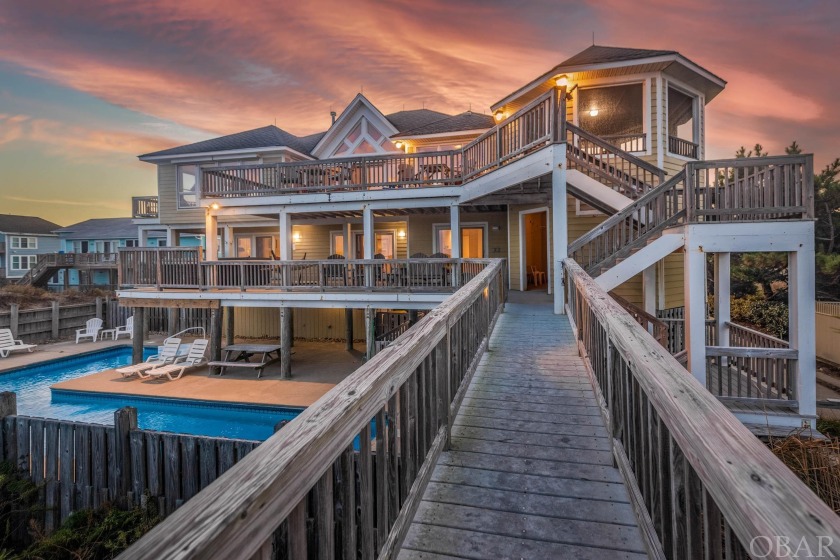 This home sits on one of the highest lots in Ocean Hill giving - Beach Home for sale in Corolla, North Carolina on Beachhouse.com