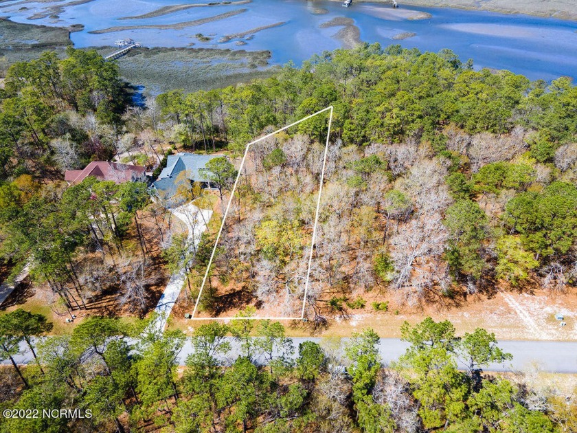 Welcome home to this gorgeous private lot on the Little - Beach Lot for sale in Supply, North Carolina on Beachhouse.com