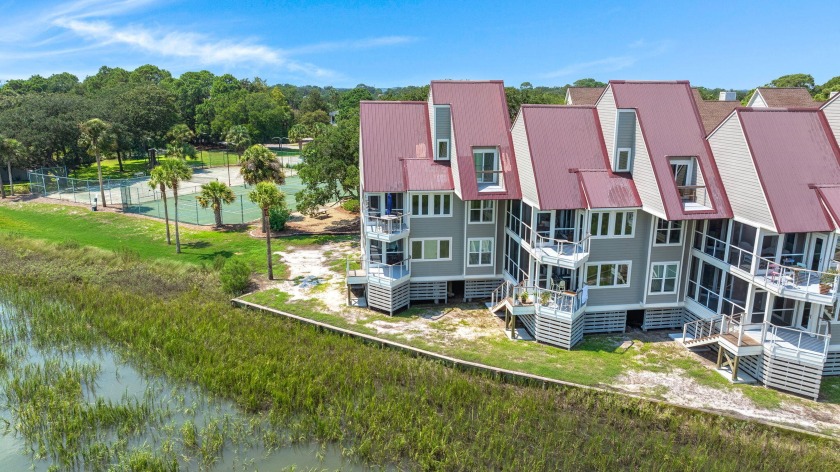 Escape to paradise in this gorgeous end-unit condo where - Beach Home for sale in Folly Beach, South Carolina on Beachhouse.com