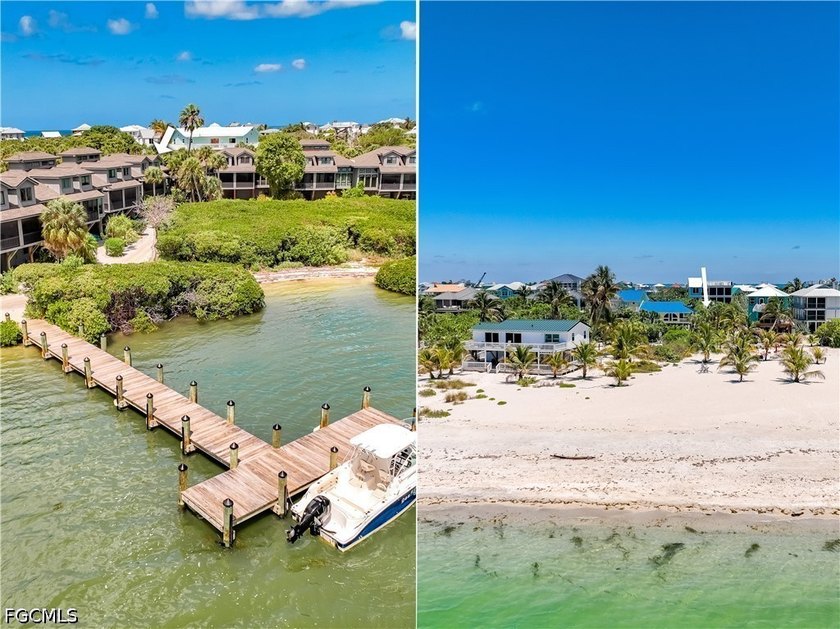 Dock your boat and enjoy water views from an end-unit townhome - Beach Townhome/Townhouse for sale in North Captiva Island, Florida on Beachhouse.com