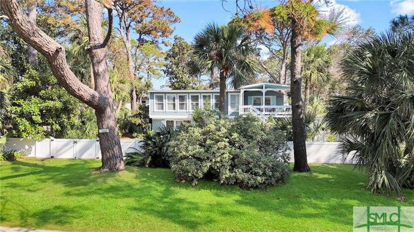 Beautiful Tybee home just steps from the beach.  Lush fenced - Beach Home for sale in Tybee Island, Georgia on Beachhouse.com