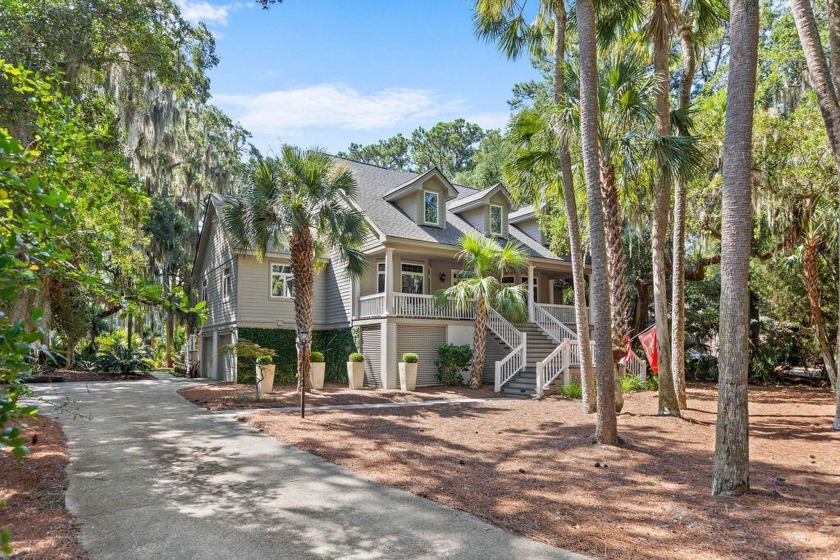 This lovingly maintained low-country style home is set back from - Beach Home for sale in Seabrook Island, South Carolina on Beachhouse.com