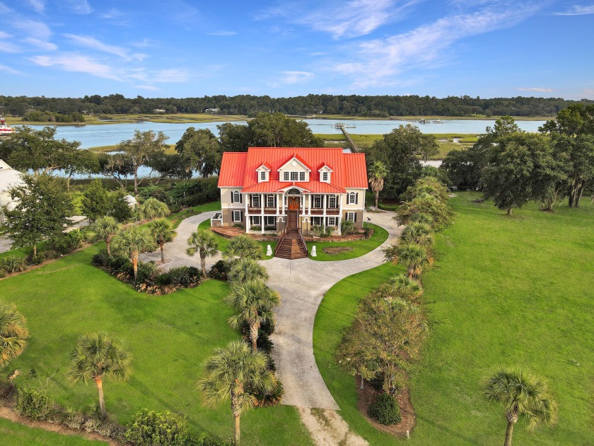 STUNNING DEEPWATER HOME ON THE STONO RIVER WITH PRIVATE DOCK! - Beach Home for sale in Hollywood, South Carolina on Beachhouse.com