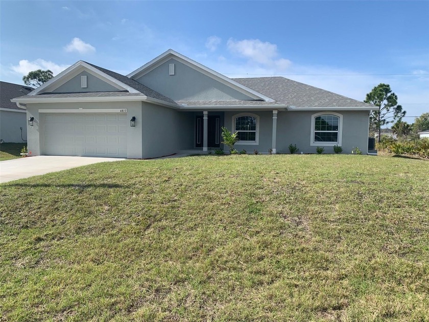Under Construction. BRAND NEW BEAUTIFUL 4 BED 2 BATH OPEN FLOOR - Beach Home for sale in Port Charlotte, Florida on Beachhouse.com