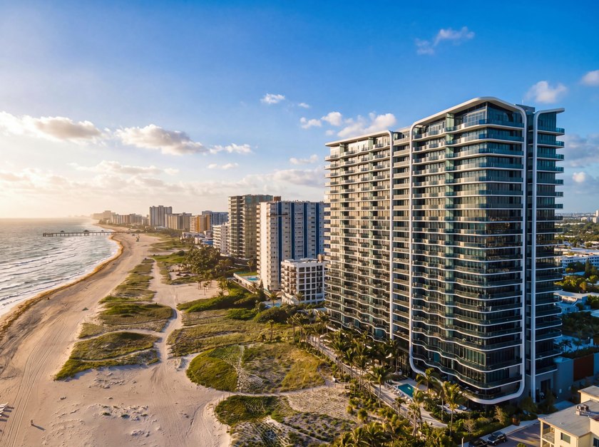 Discover the pinnacle of coastal living at this brand-new 3BR/3 - Beach Condo for sale in Pompano Beach, Florida on Beachhouse.com