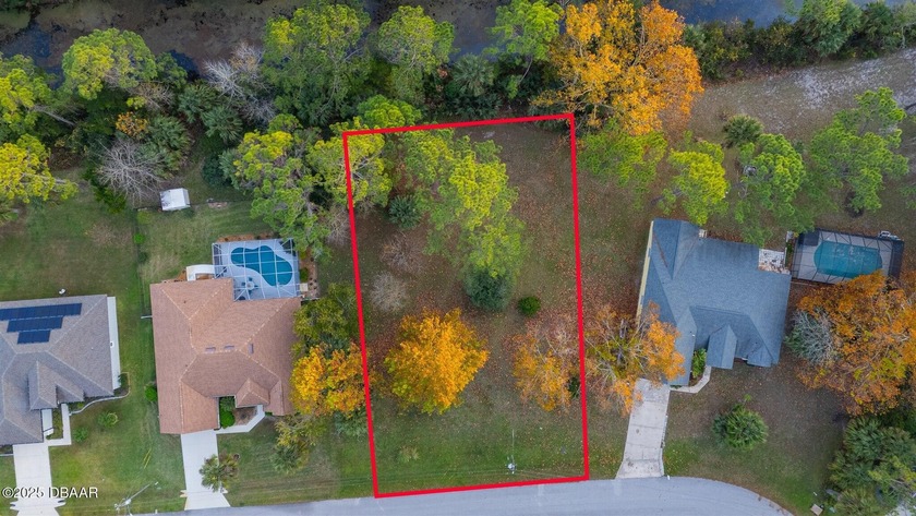 Buildable lot on a drainage canal in Seminole woods section of - Beach Lot for sale in Palm Coast, Florida on Beachhouse.com