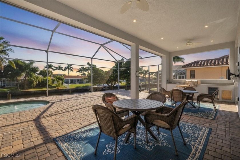 Stunning 2017 contemporary direct Gulf-access 3+den/3 pool home - Beach Home for sale in Cape Coral, Florida on Beachhouse.com