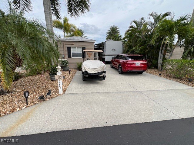 Lot 208 offers a concrete lot with an abundance of extra pavers - Beach Lot for sale in Fort Myers, Florida on Beachhouse.com