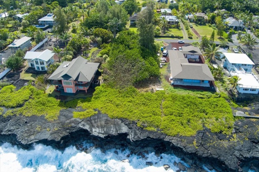 Rare oceanfront property on Paradise Ala Kai Dr! Great price for - Beach Lot for sale in Keaau, Hawaii on Beachhouse.com