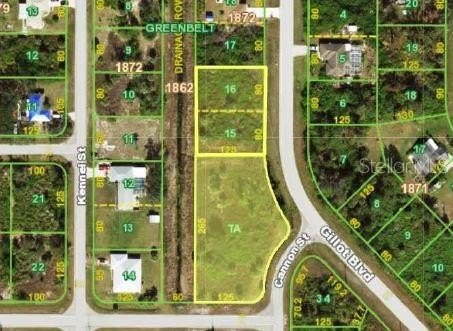 Opportunity: 1.32+/- acre site located at 4499 Gillot Blvd. in - Beach Lot for sale in Port Charlotte, Florida on Beachhouse.com
