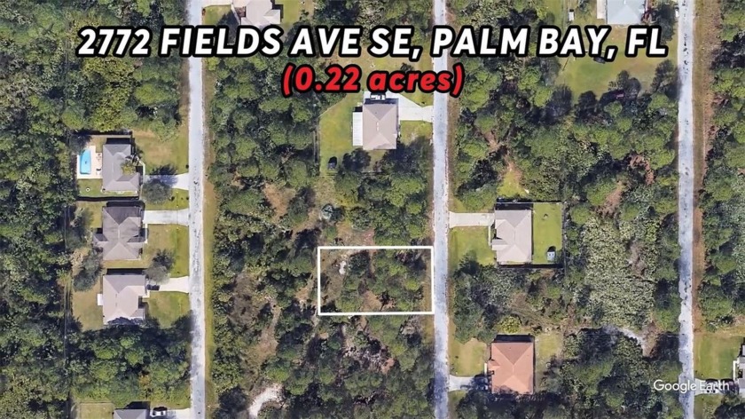 ADJACENT LOT ALSO FOR SALE! Discover the perfect opportunity to - Beach Lot for sale in Palm Bay, Florida on Beachhouse.com