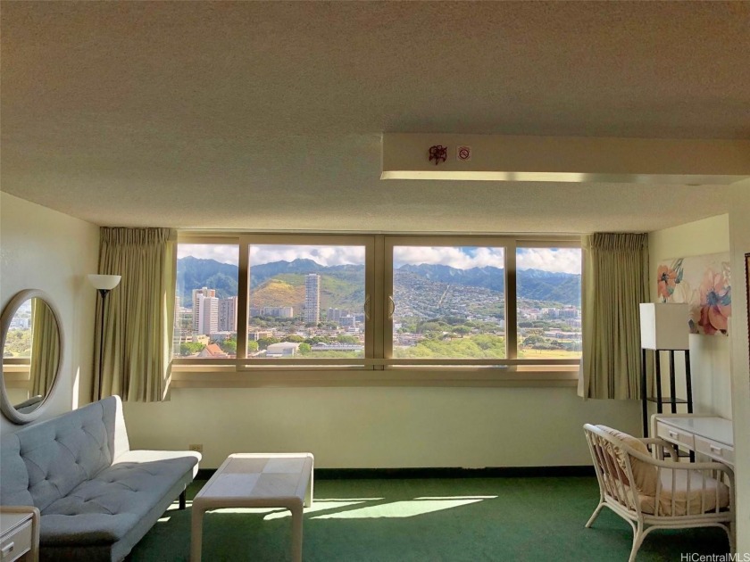 Rarely available one bedroom unit with nice Mountain View at - Beach Condo for sale in Honolulu, Hawaii on Beachhouse.com