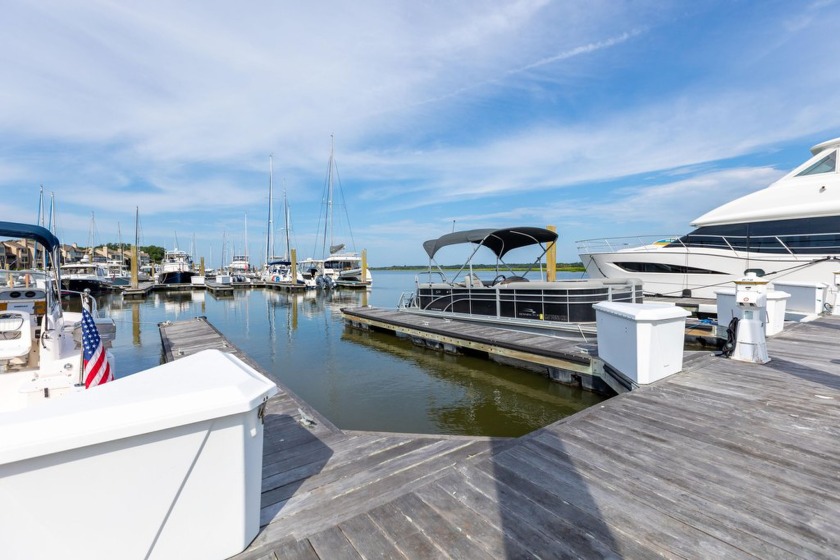 Prime 30-Foot Deep-Water Boat Slip on D Dock at Bohicket - Beach Lot for sale in Seabrook Island, South Carolina on Beachhouse.com