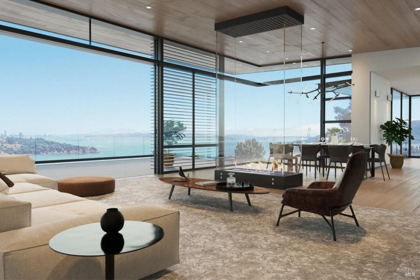 A rare brand new construction with extreme high quality modern - Beach Home for sale in Tiburon, California on Beachhouse.com
