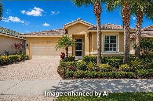 Beautifully maintained home in Baywinds, 55+ featuring serene - Beach Home for sale in West Palm Beach, Florida on Beachhouse.com