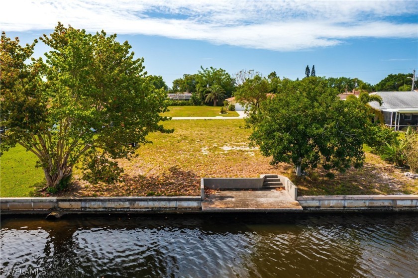 Oversized, one bridge gulf access lot not in a mandatory flood - Beach Lot for sale in Cape Coral, Florida on Beachhouse.com