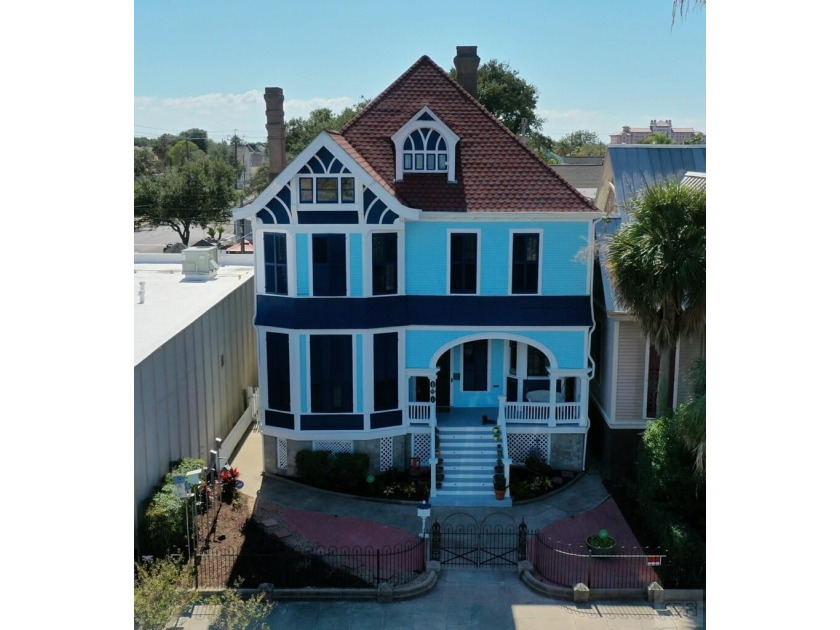 Exquisitely appointed and meticulously restored, the 1893 - Beach Home for sale in Galveston, Texas on Beachhouse.com