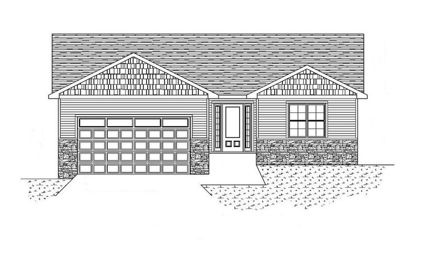 To-be-built 3-bedroom, 2-bath zero-entry home offering 1,455 sq - Beach Home for sale in Green Bay, Wisconsin on Beachhouse.com