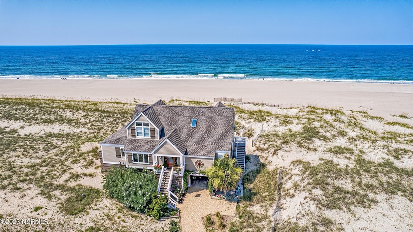 Ocean front stunner on the pristine south beach and also has a - Beach Home for sale in Bald Head Island, North Carolina on Beachhouse.com