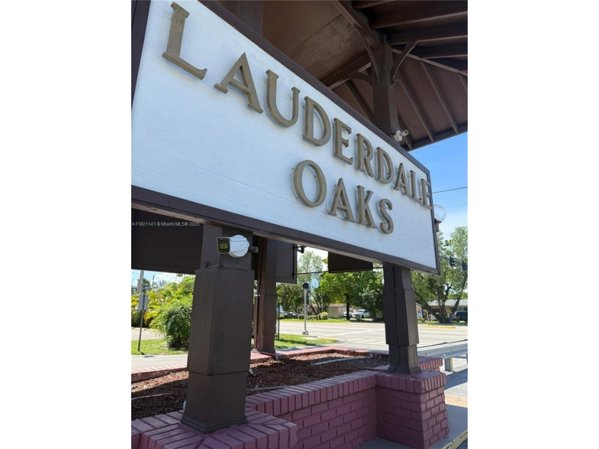 55+ COMMUNITY , 1/1.5 BATHROOMS. ON THE SECOND FLOOR. CANAL VIEW - Beach Condo for sale in Lauderdale Lakes, Florida on Beachhouse.com