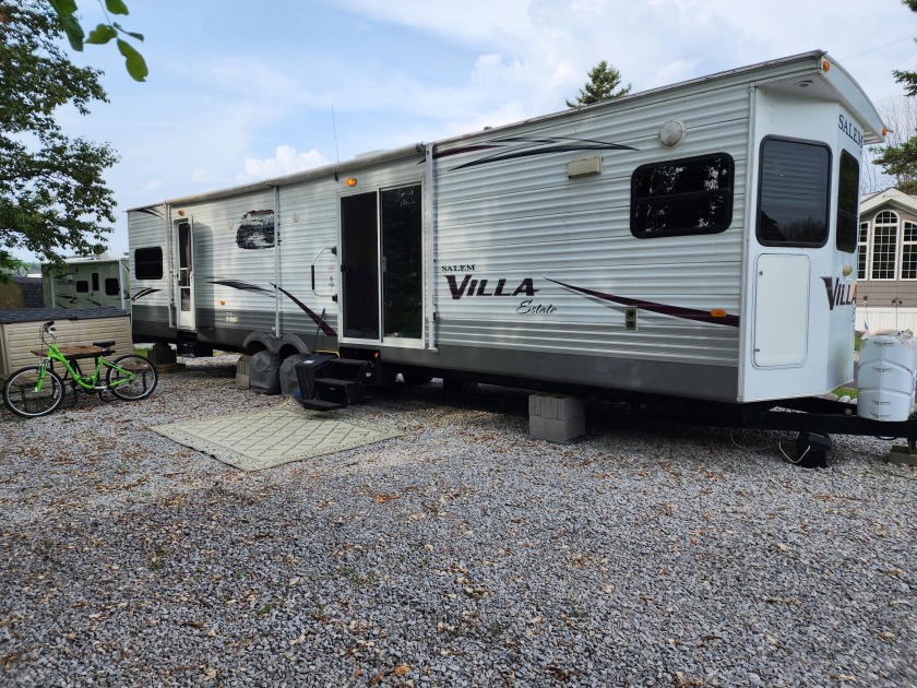 Beautiful park-style RV on a deeded water access lot in the - Beach Home for sale in Cedarville, Michigan on Beachhouse.com