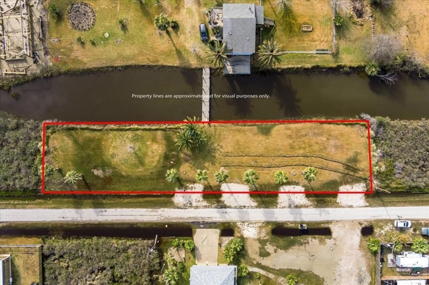 1/2 acre (+/-) with canal frontage.  The canal is non-navigable - Beach Lot for sale in Port Bolivar, Texas on Beachhouse.com