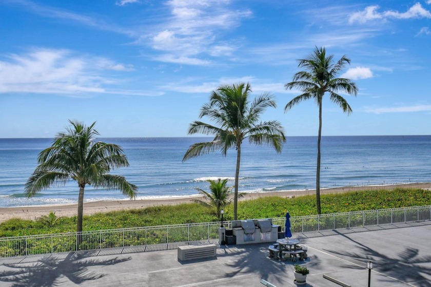 Direct Beachfront Living! Beautiful updated two bedroom, two - Beach Condo for sale in Highland Beach, Florida on Beachhouse.com