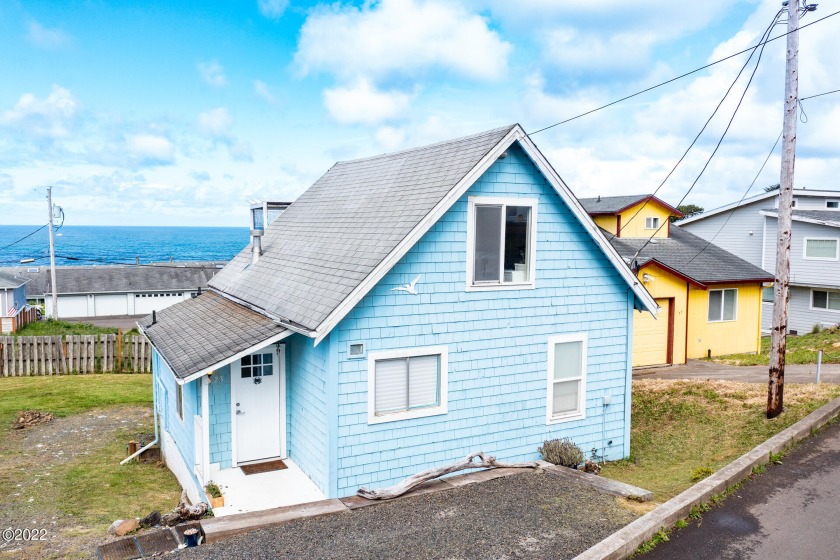 Location is everything! This adorable ocean view cottage is - Beach Home for sale in Depoe Bay, Oregon on Beachhouse.com