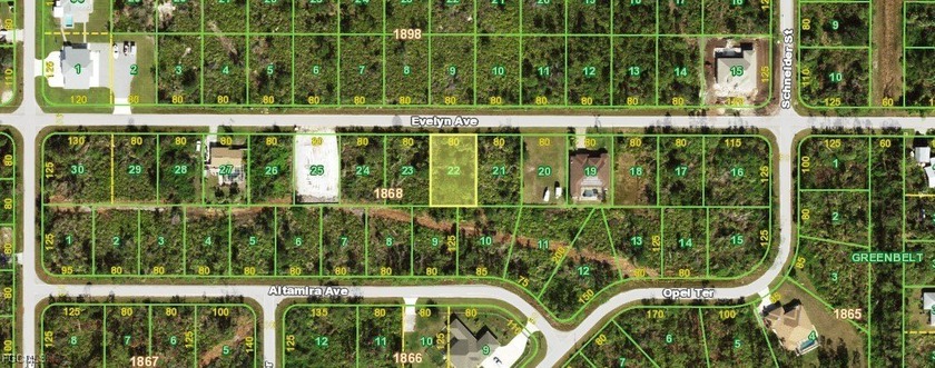 Beautiful lot offers a unique opportunity to build the home of - Beach Lot for sale in Port Charlotte, Florida on Beachhouse.com