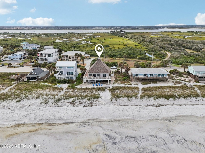 Hear the waves crash gently at your doorstep-step onto the sand - Beach Home for sale in St Augustine, Florida on Beachhouse.com