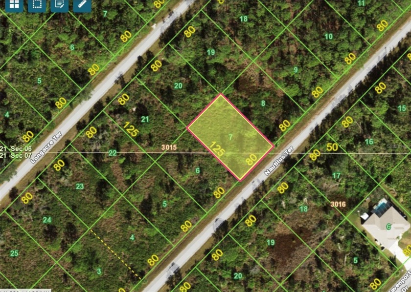 A remarkable property is on the market offering 80 feet of road - Beach Lot for sale in Port Charlotte, Florida on Beachhouse.com