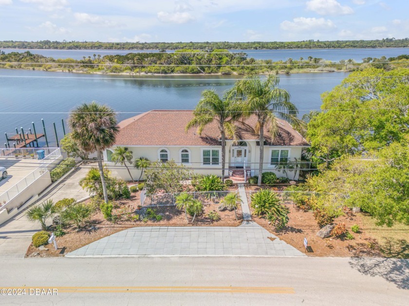 This gorgeous contemporary home sits high above the Intracoastal - Beach Home for sale in Ormond Beach, Florida on Beachhouse.com