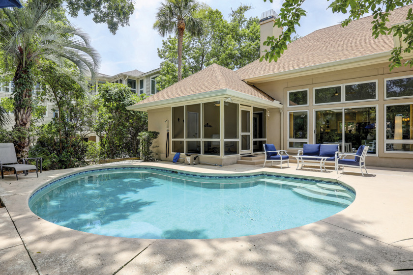 8 Brigantine- 2nd Row (40 yard walk) to the Beach with Private - Beach Vacation Rentals in Hilton Head Island, South Carolina on Beachhouse.com