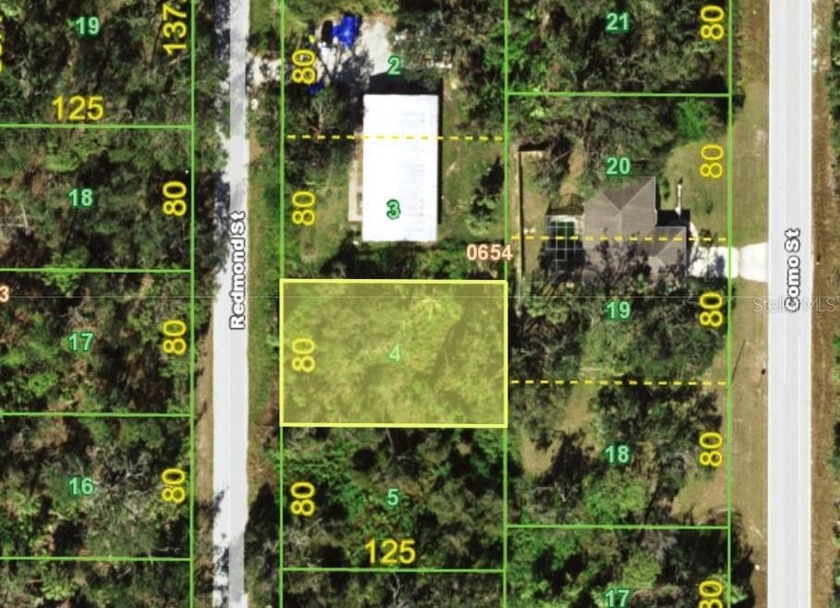 OMI-zoned vacant parcel located at 1974 Redmond Street in Port - Beach Lot for sale in Port Charlotte, Florida on Beachhouse.com