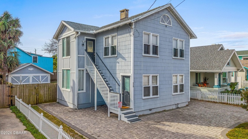 Charming duplex, steps from the World's Most Famous Beach! This - Beach Home for sale in Daytona Beach, Florida on Beachhouse.com