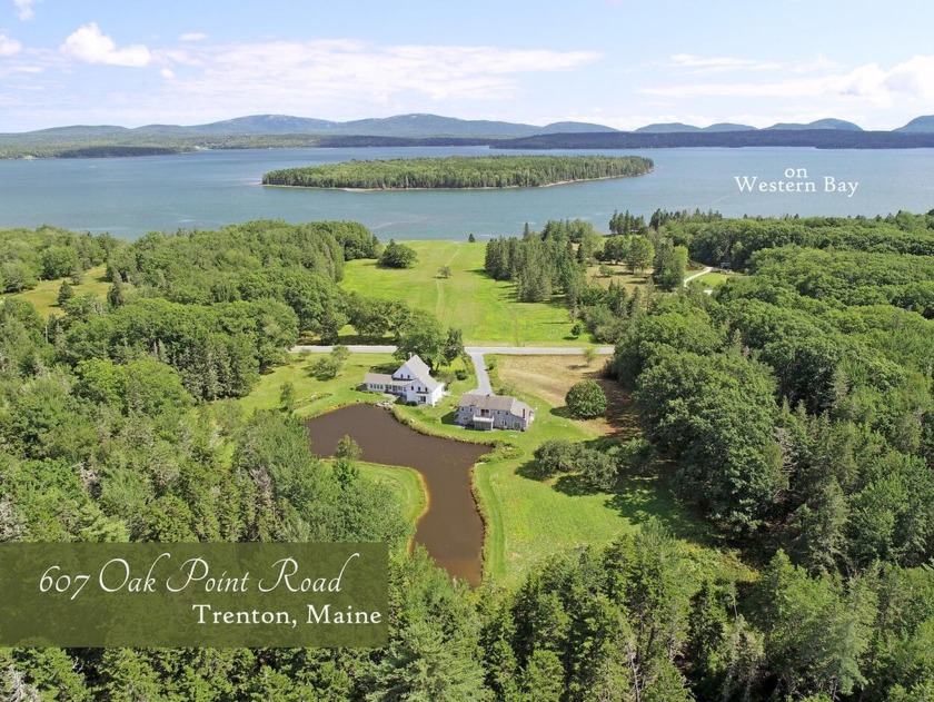 Torn from a cover of Down East magazine, this dynamic estate - Beach Acreage for sale in Trenton, Maine on Beachhouse.com