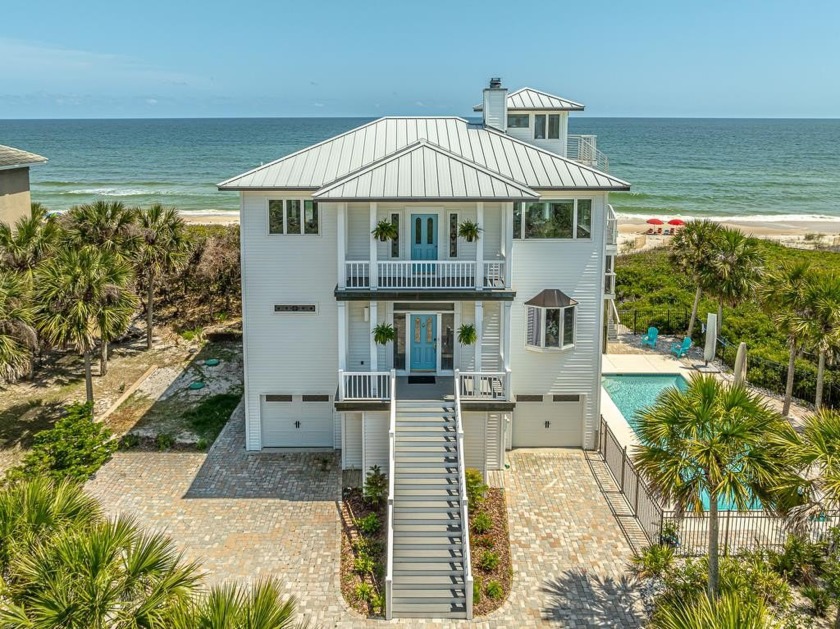 STUNNING PANORAMIC VIEWS from this Gulf front custom home - Beach Home for sale in St. George Island, Florida on Beachhouse.com