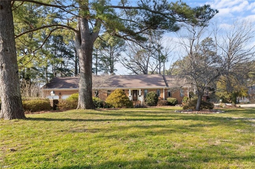 This beautiful waterfront home sits on almost an acre of land in - Beach Home for sale in Poquoson, Virginia on Beachhouse.com