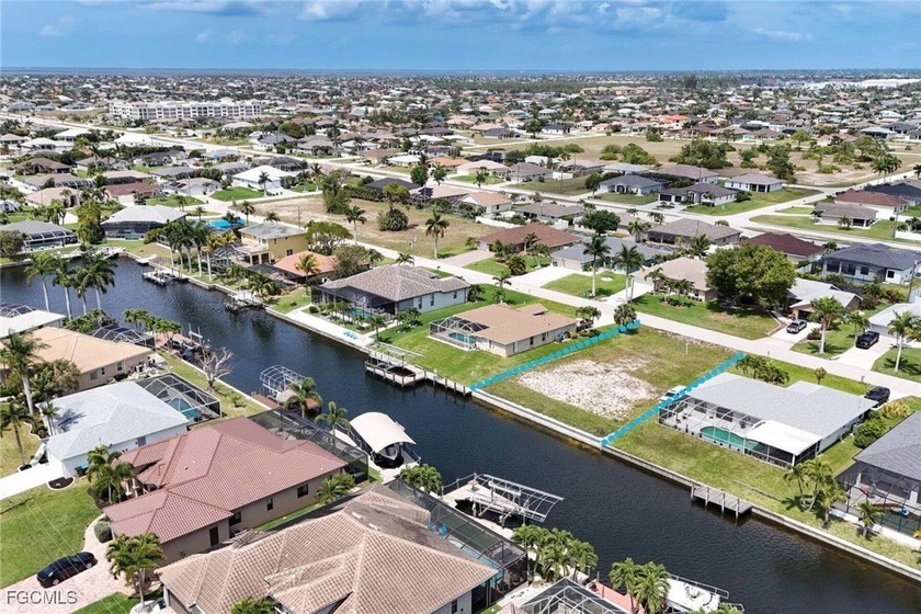 GULF ACCESS WATERFRONT LOT - SOUTHERN REAR EXPOSURE - NEW - Beach Lot for sale in Cape Coral, Florida on Beachhouse.com