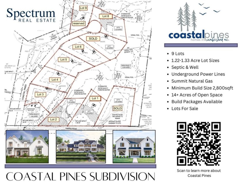 Welcome to the Homes at Coastal Pines, Cumberland's newest - Beach Lot for sale in Cumberland, Maine on Beachhouse.com