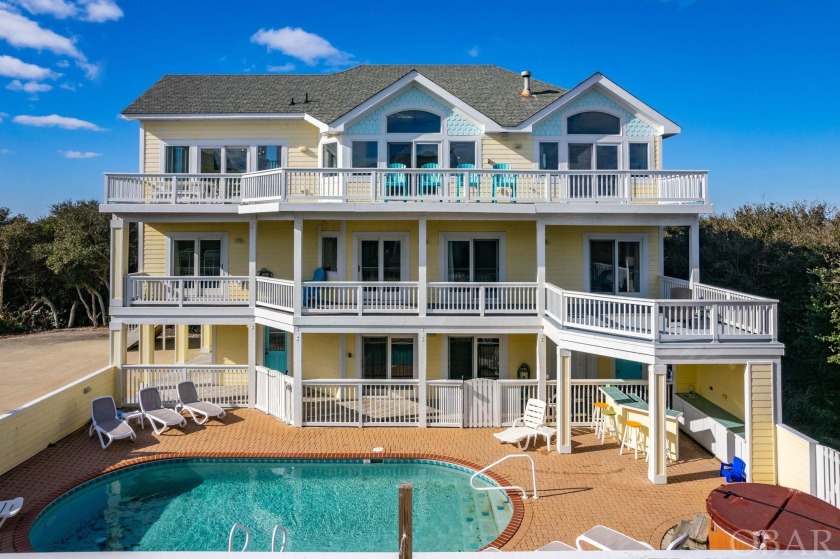 This sparkling Pine Island semi-oceanfront jewel beckons - Beach Home for sale in Corolla, North Carolina on Beachhouse.com