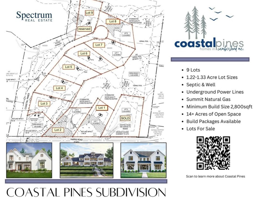 Welcome to the Homes at Coastal Pines, Cumberland's newest - Beach Lot for sale in Cumberland, Maine on Beachhouse.com