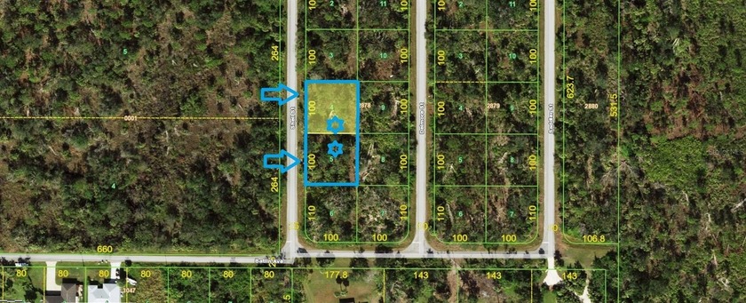 DOUBLE LOT. Great opportunity to buy and build in the heart of - Beach Lot for sale in Port Charlotte, Florida on Beachhouse.com