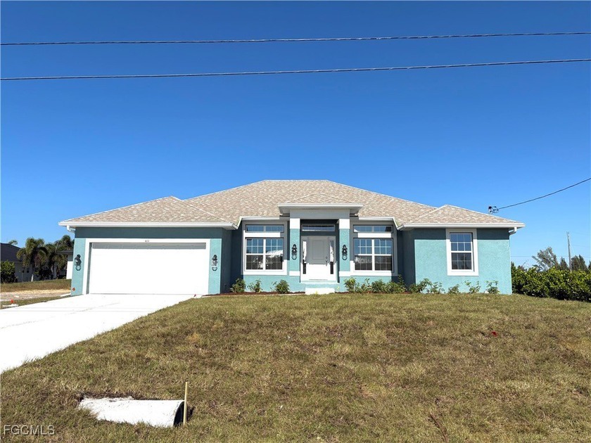 Stunning 4-bedroom, 2-bath home nearing 90% completion in highly - Beach Home for sale in Cape Coral, Florida on Beachhouse.com
