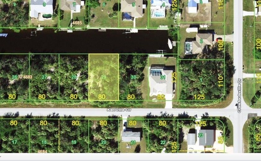 PRIVATE FINANCING AVAILABLE.  SAILBOAT ACCESS, Location - Beach Lot for sale in Port Charlotte, Florida on Beachhouse.com